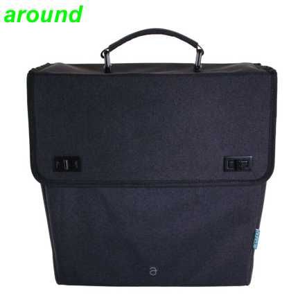 Packtasche Single Bag Solid slanted Haken Rixen Kaul 17 L 33x15x33cm grey/black