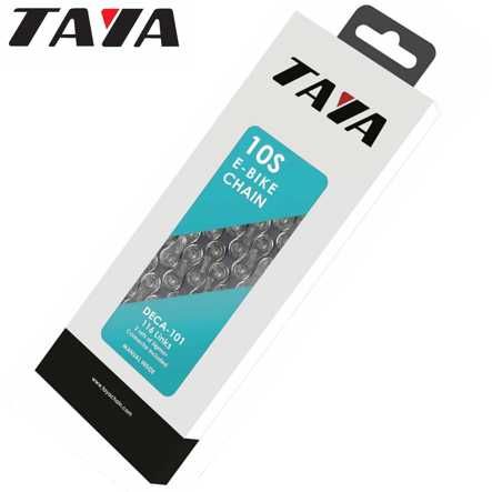 E-Bike TAYA Kette e-DECA 10-G. 136 Gl. 1/2 x 11/128 silber