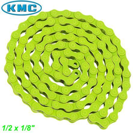 KMC Kette 1/2 x 1/8  112 Gl. Box grün