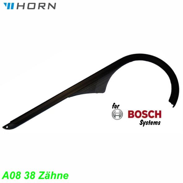Horn Catena Kettenschutz A08/38B -38 Zähne alu schwarz verstellbar