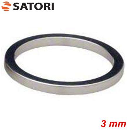 Distanz Scheibe Ahead 1 x 3 mm alu poliert