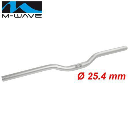 M-Wave Lenkerbügel City Ø 25.4 x 630 mm alu poliert