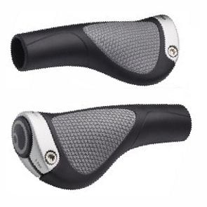 Lenkergriff Ergon geschraubt Ergonomic Ø 22 x 135 mm schwarz grau per Paar