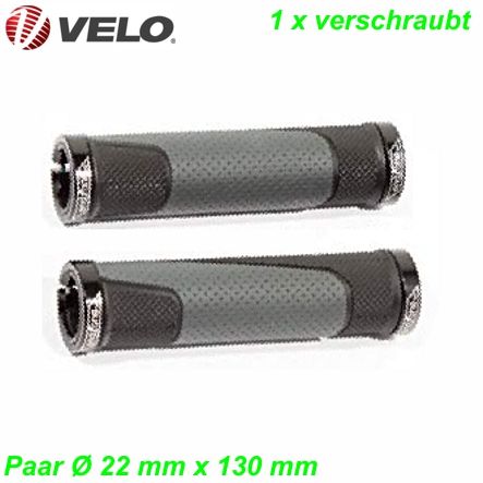 Lenkergriffe Ø 22/130 mm 1 x verschraubt