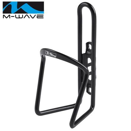 Flaschenhalter Alu Ø 6mm schwarz M-Wave