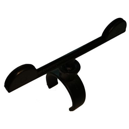 Preisschildhalter Lenkermontage schwarz