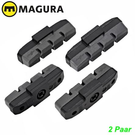 Magura HS-33 Bremsgummi Satz Promax/XLC schwarz hydraulisch 2 Paar
