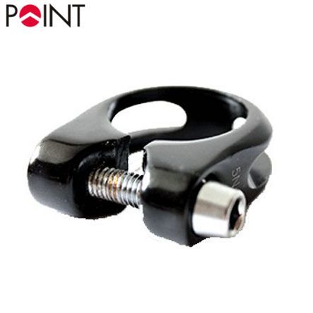 Sattelklemme alu schwarz Ø 31.8 mm Inbus