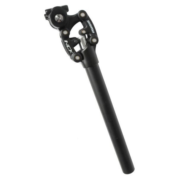 Federsattelstütze SR-Suntour SP12 NCX Ø 27.2mm 400mm schwarz Feder (mittel)