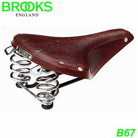 BROOKS Sattel Herren B67 braun Gestell schwarz B427AB