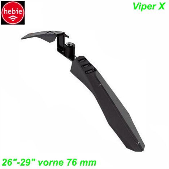 Hebie Schutzblech vorne VIPER X 26-29  76mm Federgabel 610 schwarz