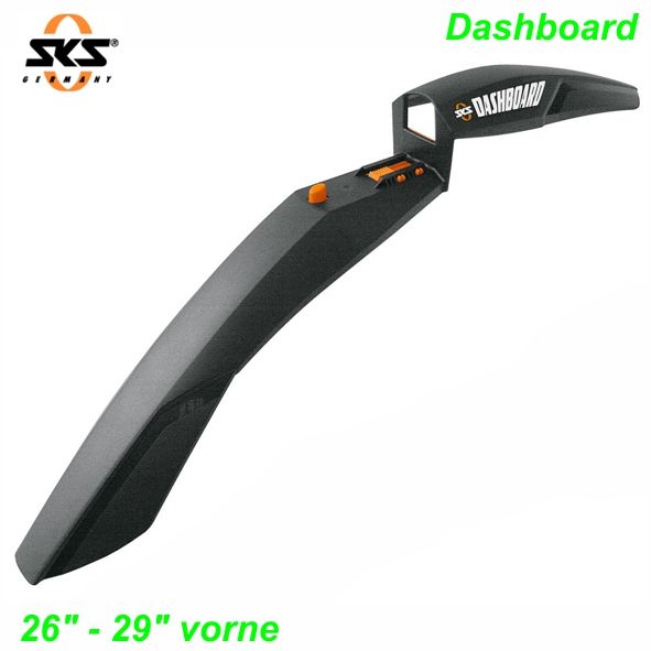 SKS Schutzblech DASHBOARD 26 - 29 vorne schwarz