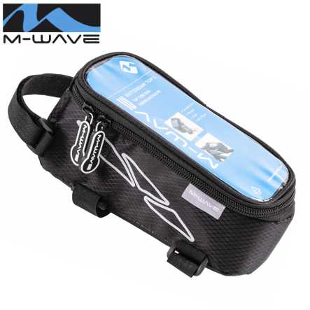 Oberrohrtasche Rotterdam Top XL 18.5x9.5x8.5 cm schwarz