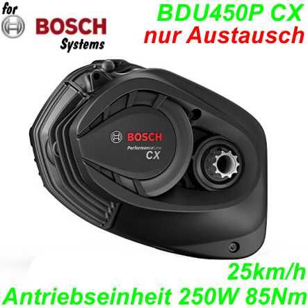 Bosch Antriebseinheit BDU450P CX 250W 85Nm 25km/h Performance CX Cargo