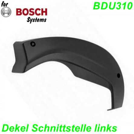 Bosch Design Deckel Schnittstelle Active BDU310 links schwarz