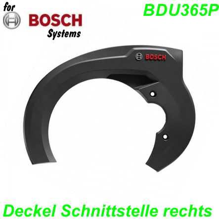 Bosch Design Deckel Schnittstelle rechts  Performance  BDU365P  anthrazit
