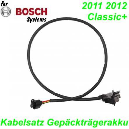 Bosch Kabelsatz 850 mm Antriebseinheit / Gepäckträgerakku Classic 2011 2012