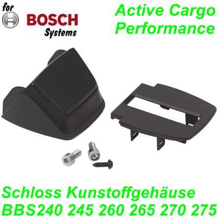 Bosch Kit Kunstoffgehäuse Schloss für Rahmenakku Active/Performance BBS2xx
