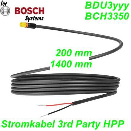 Bosch Stromversorgung 3rd Party HPP 200 mm BCH3350 BDU3741 CX