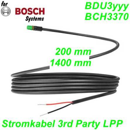 Bosch Stromversorgung 3rd Party LPP 200 mm BCH3370 BDU3741 CX