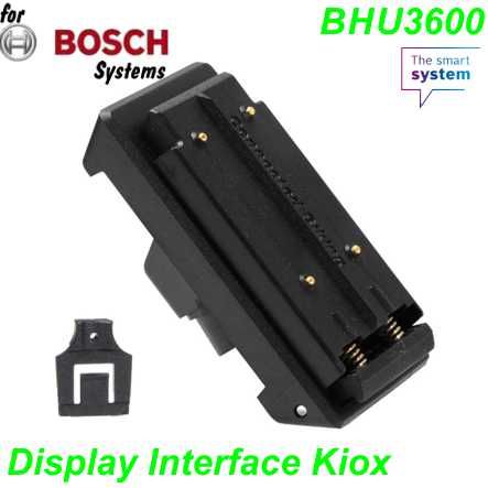 Bosch Display Interface BHU3600 Kabelabgang hinten schwarz