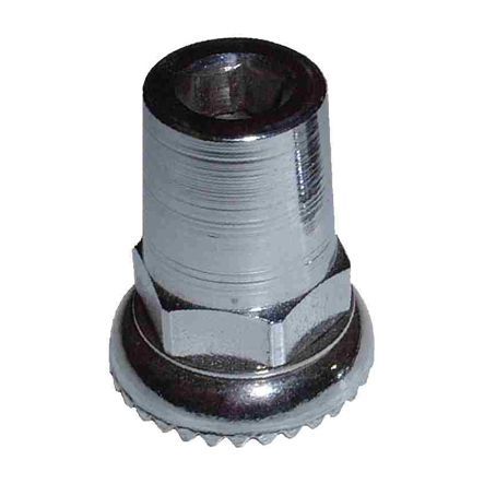 Radmutter Achsmutter vorne 9 x 1 mm verzahnt Shimano Inbus