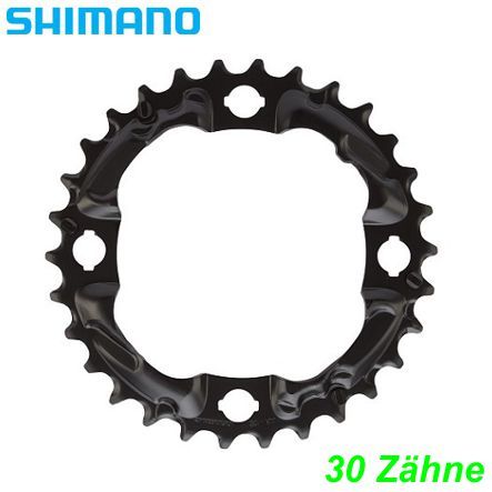 Shimano Kettenblatt 3x10-G. FC-M672 FC-M622 FC-M612 FC-M523 30 Z. Ø 96 schwarz Y1NW98010