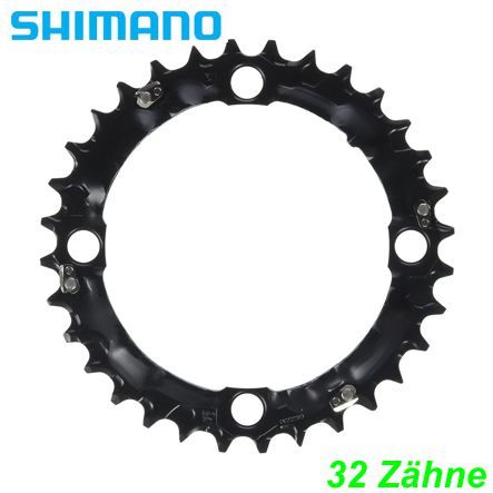 Shimano Kettenblatt 3x9-G. FC-M660 36 Z. Ø 104 SLX schwarz Y1KF98050