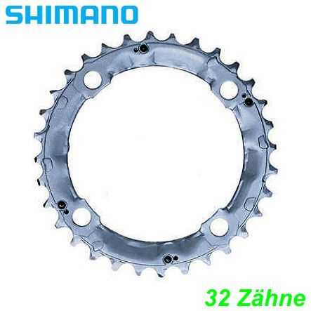 Shimano Kettenblatt 3x9-G. FC-M540 32 Z. Ø 104 silber