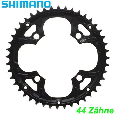 Shimano Kettenblatt 3x9-G. FC-T3010 44 Z. Ø 96 HS schwarz Y1RV98040