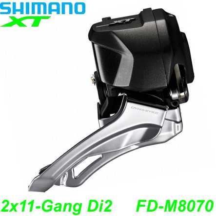 Shimano Umwerfer 2x11-G. FD-M8070 XT Di2 Do-Sw 66-69° o/SMFD905 Box