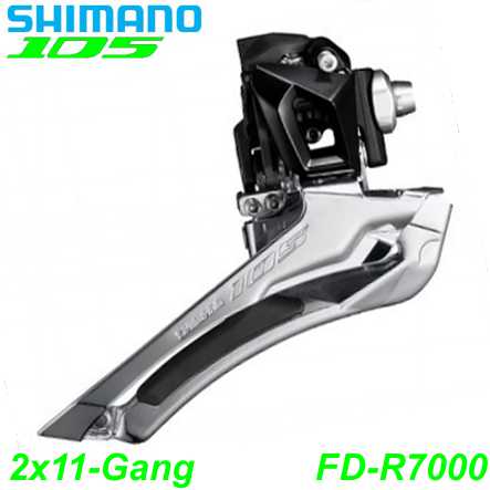 Shimano Umwerfer 105 FD-R7000 2x11-G. Down Swing 61-66° Anlöt