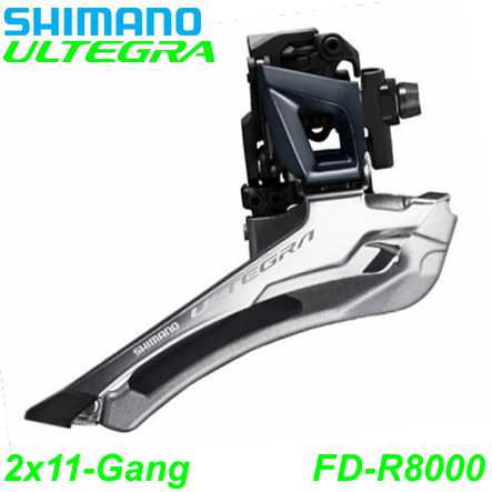 Shimano Umwerfer ULTEGRA FD-R8000 2x11-G. Down Swing 61-66° Anlöt
