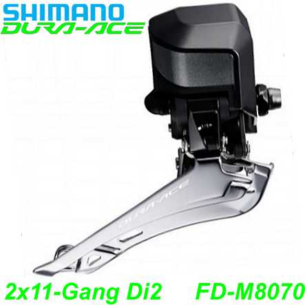 Shimano Umwerfer DURA-ACE FD-R9150 Di2 2x11-G. Down Swing 61-66° Anlöt