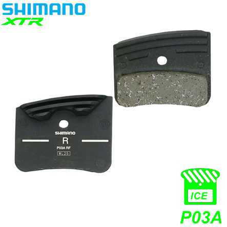 Shimano Bremsbeläge P03A mit Lamellen Kustharz Paar