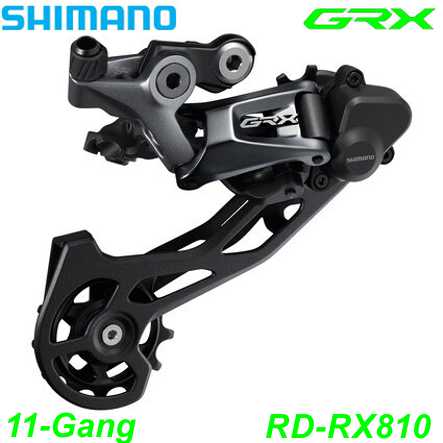 Shimano Wechsel 11-G. RD-RX810 GRX Shadow schwarz Direktmont