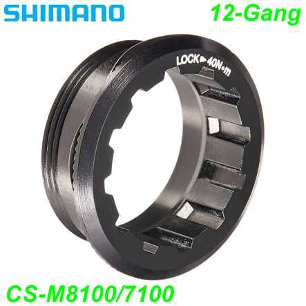 Shimano Lock-Ring & Spacer CS-M8100/7100 für Kassette 12-G