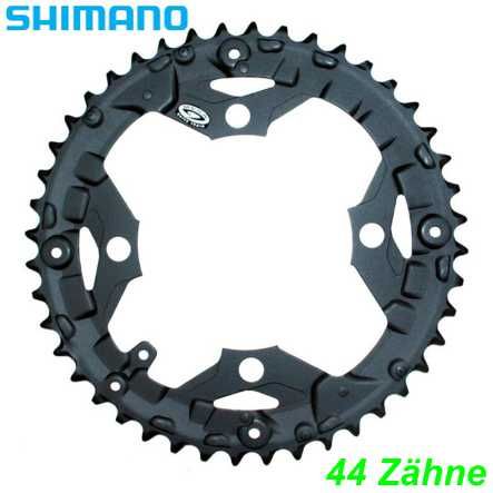 Shimano Kettenblatt 3x9-G. FC-M391 44 Z. Ø 104 o.HS schwarz Y1ME98040