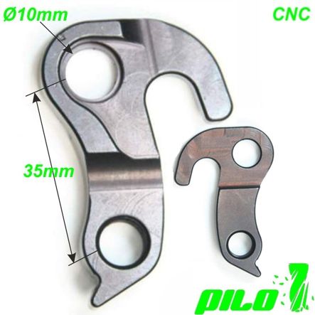 Ausfallende Schaltauge Pilo D45 CNC Cannondele