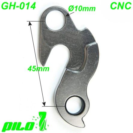 Ausfallende Schaltauge GH-014 CNC Pilo alu 6061 BMC Bergamont