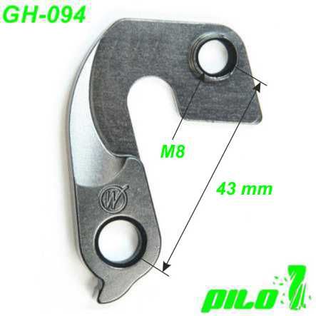 Ausfallende Schaltauge GH-094 Pilo CNC Specialized