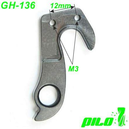 Ausfallende Schaltauge GH-136 Pilo CNC Giant