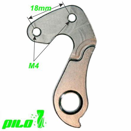 Ausfallende Schaltauge GH-204 Pilo CNC Dolan Focus FocusIzalco