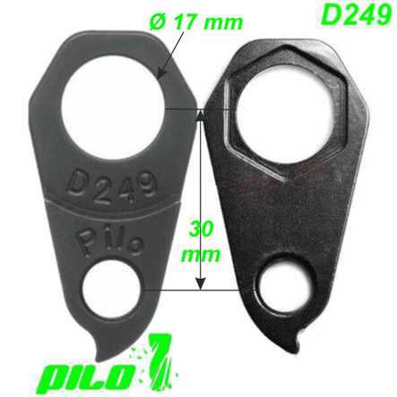 Ausfallende Schaltauge CNC Pilo D249 alu 6061 Trek