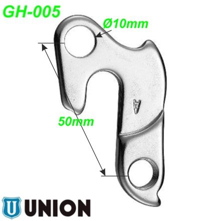 Ausfallende Schaltauge GH-005 Union Marwi Bergamont Canyon Cube Garry Fisher Scott Trek Wheeler