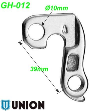 Ausfallende Schaltauge GH-012 Union Marwi BMC Cube Wheeler Haibike