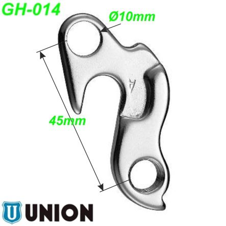 Ausfallende Schaltauge GH-014 Union Marwi Bergamont BMC Canyon Cube