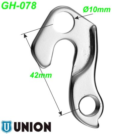 Ausfallende Schaltauge GH-078 Union Marwi Corratec Marin Stevens