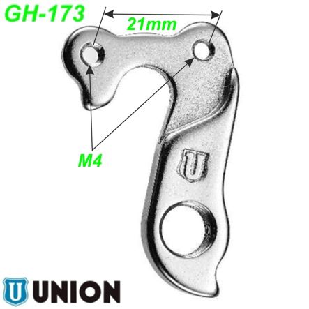 Ausfallende Schaltauge GH-173 Union Marwi Ghost Haibike Hercules Winora