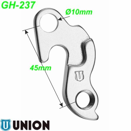 Ausfallende Schaltauge GH-237 Union Marwi BMC